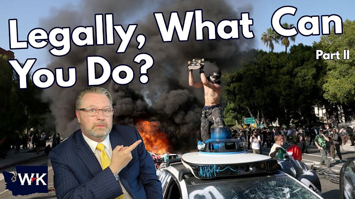 What Can You Do When a Mob Surrounds Your Car?  Part II