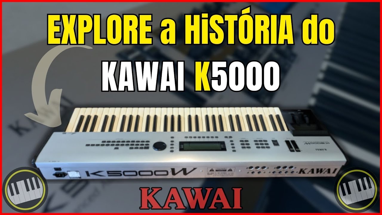 KAWAI K5000W シンセサイザー Kawai K5000 - A Revolução dos Sintetizadores: Conheça sua História