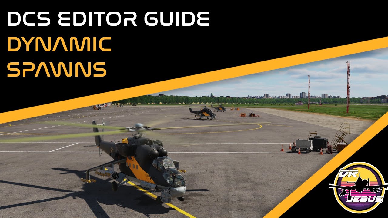 Dynamic Spawns In DCS Mission Editor Tutorial - YouTube