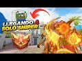 LLEGUE A LEGENDARIO SOLO CON SNIPER 👿 | CODM