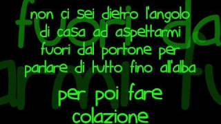 Video thumbnail of "Dove sono i colori - Alessandra Amoroso (+ testo/lyrics)"