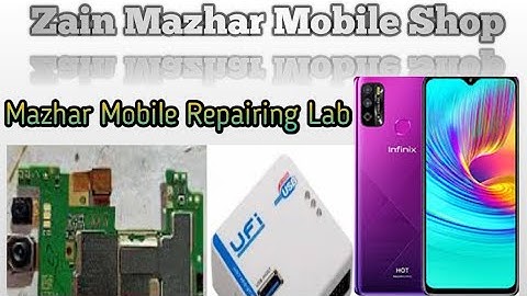 Infinix Hot 9 Play X680F Dead Boot Repair Hang On Logo By UFI Box @ZainMazharMobile