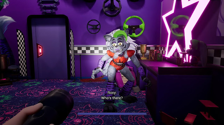 What happens if you enter Roxy's room without Freddy? - Five Nights at Freddy's: Security Breach
