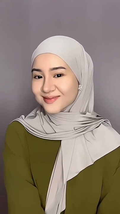 5 Gaya Hijab Segitiga Instan buat Sehari-hari #hijab #tutorialhijabsimple #shorts