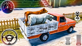 Farm Animals Transporter Truck Driving 3D - Animal Transport Truck Simulator - Android GamePlay screenshot 5