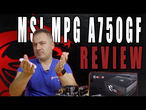 MSI MPG A750GF Power Supply Review. Way Better than Gigabyte's effort!! 