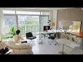 Interior Update｜新しい椅子とポスター, 1Rのシンプルな部屋