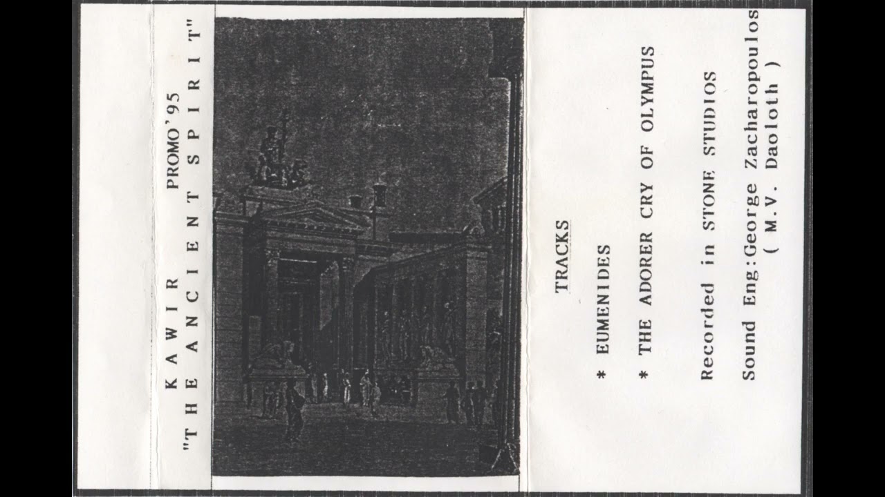 Kawir (Grc) The Ancient Spirit (Promo '95) (Demo, 1995) Greece Black Metal