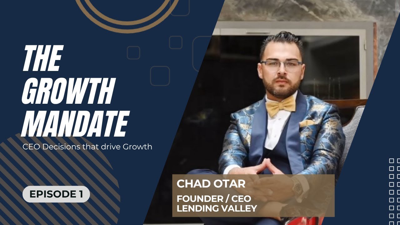 Still from Being an Entrepreneur is Uncomfortable | The Growth Mandate | Episode 1 | Chad Otar