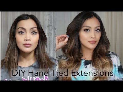 video about Highlights #8/60 Hand Tied Hair Extensions