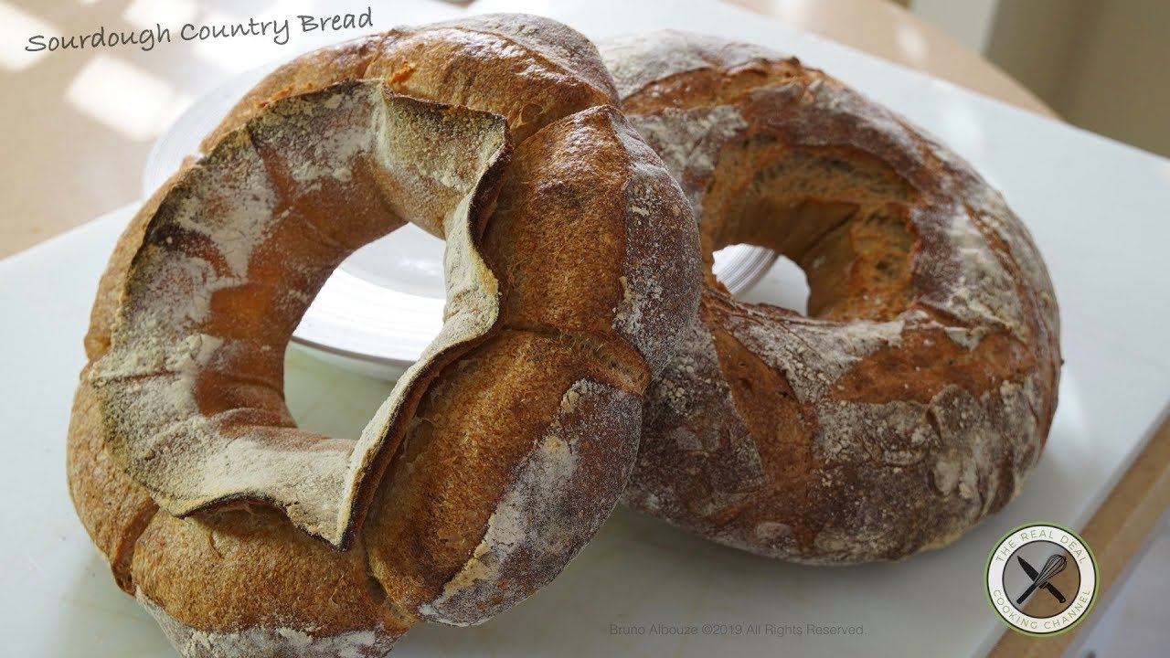 Sourdough Country Bread – Bruno Albouze
