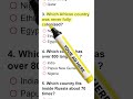Countries Quiz Part 2 - Can you get all of these?