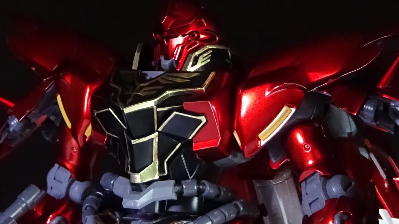 MG シナンジュ チタニウムフィニッシュ/Sinanju Titanium Finish - YouTube