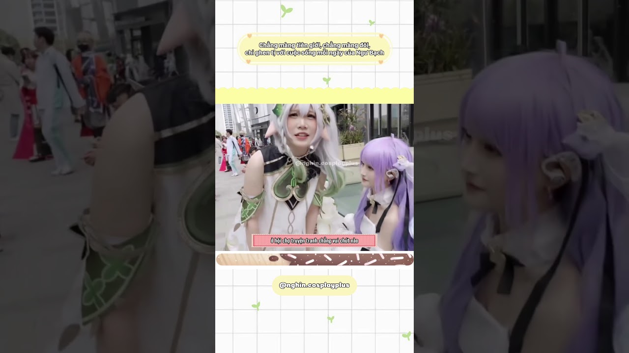 Ngư bạch giã sinh #cosplay #genshinimpact #short