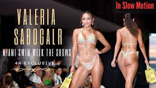 Valeria Sabogalr in Slow Motion / Miami Swim Week The Shows