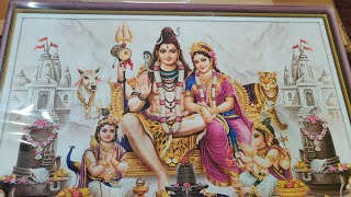 Shiva Family photo Painting शिव परिवार फ़ोटो फ्रेम screenshot 5