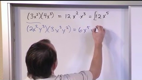 Lesson 16 - Multiplying Polynomials (Algebra 1 Tutor)