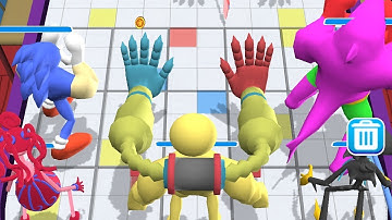 Merge Master Blue Monster - Gameplay Walkthrough Max Level Part 11