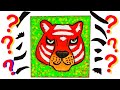 Assembling puzzles for children Tiger #puzzles #forkids #puzzlesforkids