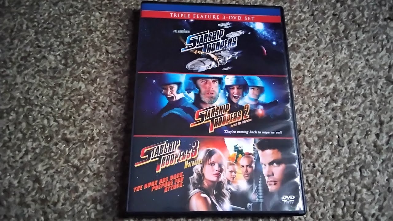 Opening To Starship Troopers 1998 DVD (2006 Reprint) - YouTube