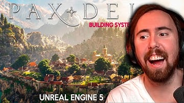 Pax Dei NEW Gameplay w/ ULTRA REALISTIC Graphics | Asmongold Reacts