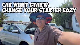Mitsubishi Mirage Starter Replacement (2014-2019) - Step-by-Step Guide - DIY
