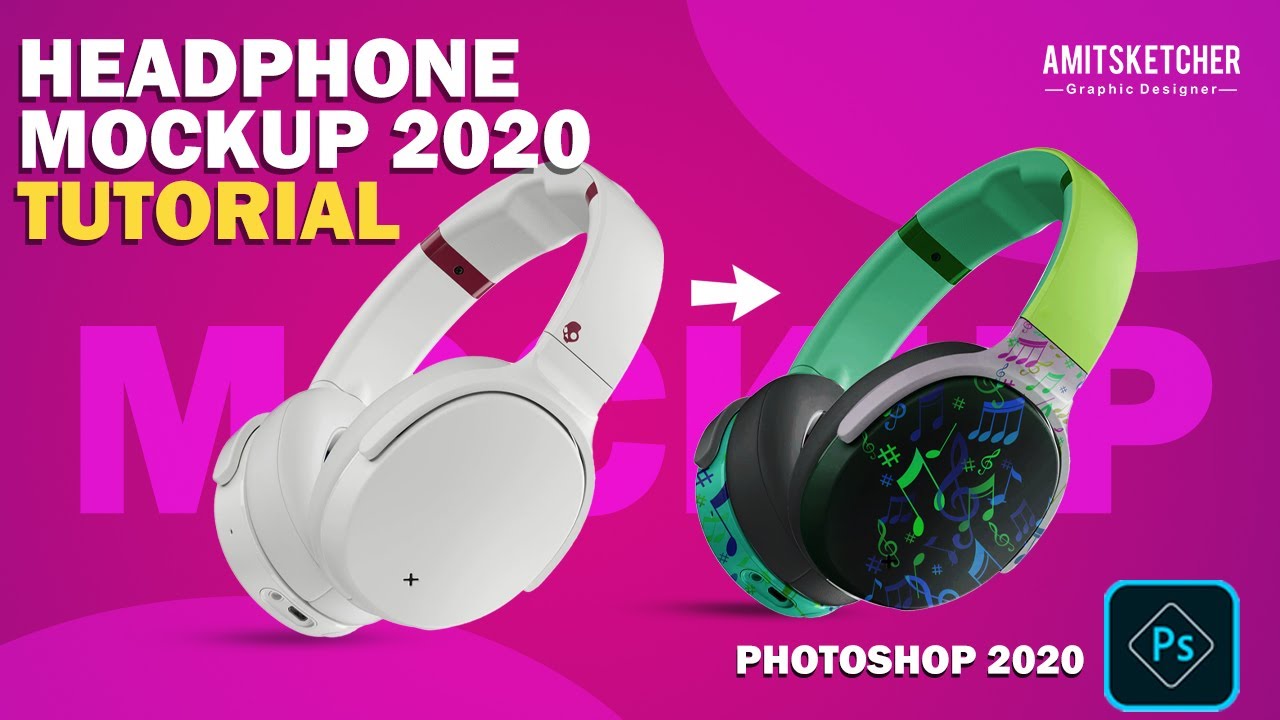 Download Headphone mockup Photoshop tutorial - YouTube