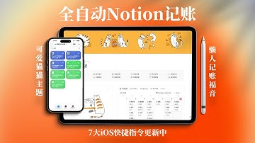 懒喵智记｜iOS快捷指令+Notion全自动化屏幕识别记账财务管理模板