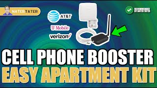 Fix Bad Apartment Cell Service! weBoost Cell Booster Unboxing & Install