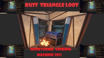 Rust I Triangle Loot Room Honeycomb I Vending Machine 2021