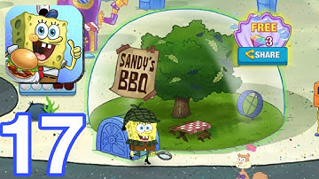SpongeBob: Krusty Cook-Off - Max LeveI Gameplay Walkthrough part 17 - Sandy