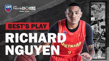 Những pha bóng đẹp mắt của RICHARD NGUYỄN - Đội tuyển Quốc gia 2021 l Bóng rổ Việt Nam