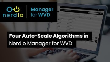 Four Auto-scale Algorithms in Nerdio Manager for Enterprise (AVD Demo of the Day for Enterprise)