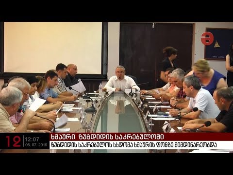 20 ივნისის მოვლენების განხილვას ზუგდიდის საკრებულოში ხმაური მოჰყვა