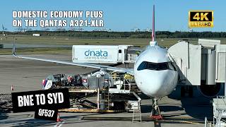 QANTAS A321XLR QF537 Economy Class - Brisbane to Sydney, I Highly Recommend Economy Plus Seats (4K)