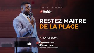 Restez Maitre de la place - Athom's Mbuma, Docteur