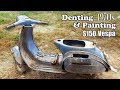 Restoration Vespa S150 Two stroke Itallian Piaggio BodyWork | Denting and Paintwork