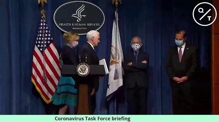 LIVE: Vice President Pence leads a White House Cor...