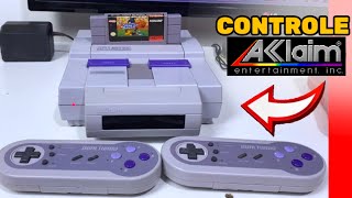 Controle Super Nintendo Sem Fio Turbo Edition - Game X