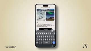 Text Widget - Jourries App Tutorial