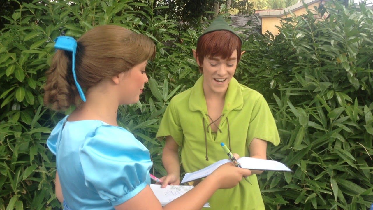 Peter Pan has a favourite.