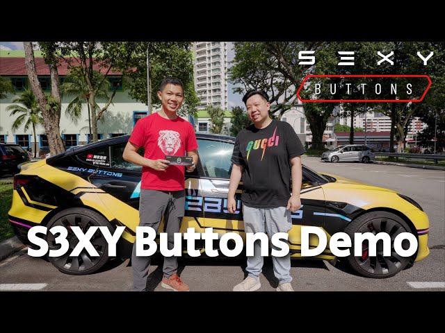 Tesla Sexy Buttons  Mod Must Have! NEW Tesla S3XY Buttons aka
