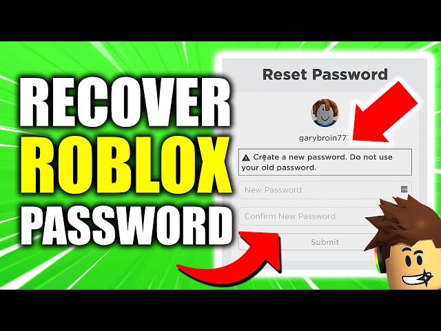 RECOVER Roblox PASSWORD w/o EMAIL for FREE! - IamSanna, Jelly