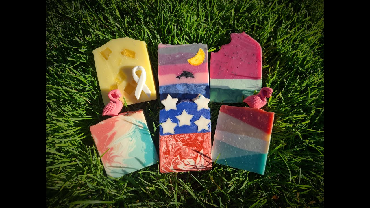 JULY SOAP COLLECTION RELEASE TEASPOON SOAPERY YouTube