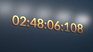 Digital Clock Counter HDA for Houdini