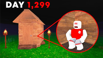 I Survived In A SHED for 99 Nights in the Forest! 