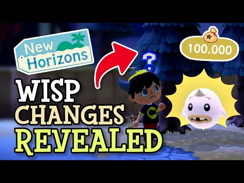 Animal Crossing New Horizons: WISP UPDATED - Expensive New Furniture (2.0 Update)