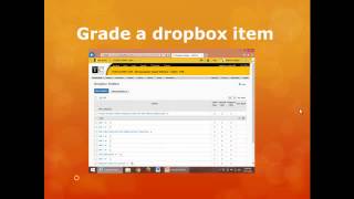 Desire2Learn for Faculty: Dropbox