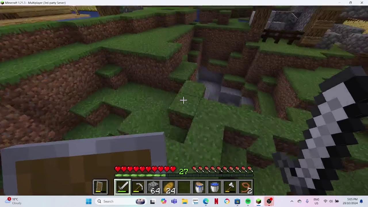 playing minecraft again and again - YouTube