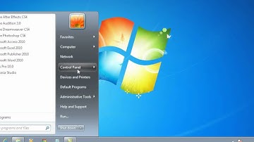 Add and Remove Programs in windows 7 program features